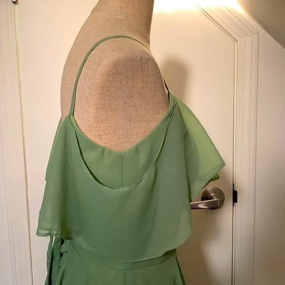 NWOT!WellBridal Women's A-line Chiffon Short Dress - Picture 5 of 8